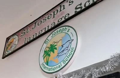 17.02.2025 – St. Joseph School – Our School Presentation is Shown to Students